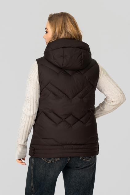 Жилет з пухом Маргарита