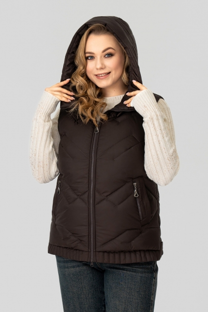 Жилет з пухом Маргарита