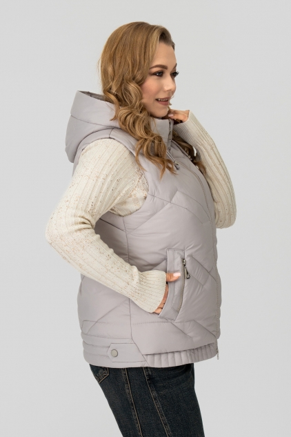 Жилет з пухом Маргарита