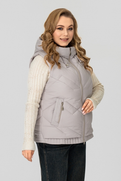 Жилет з пухом Маргарита