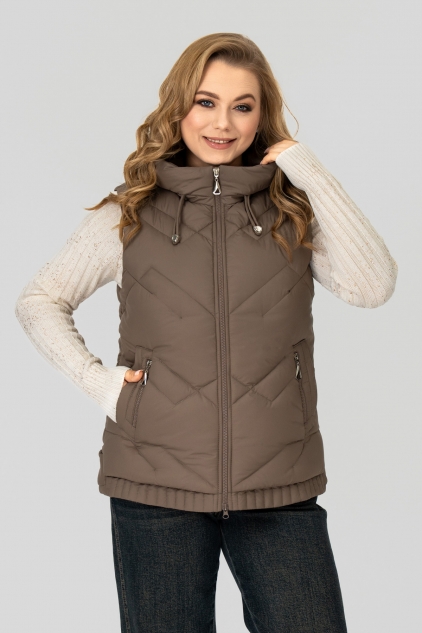 Жилет з пухом Маргарита