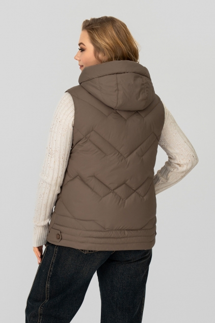 Жилет з пухом Маргарита