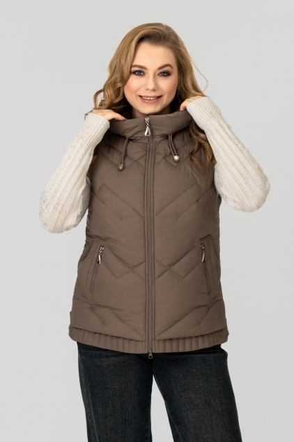 Жилет з пухом Маргарита