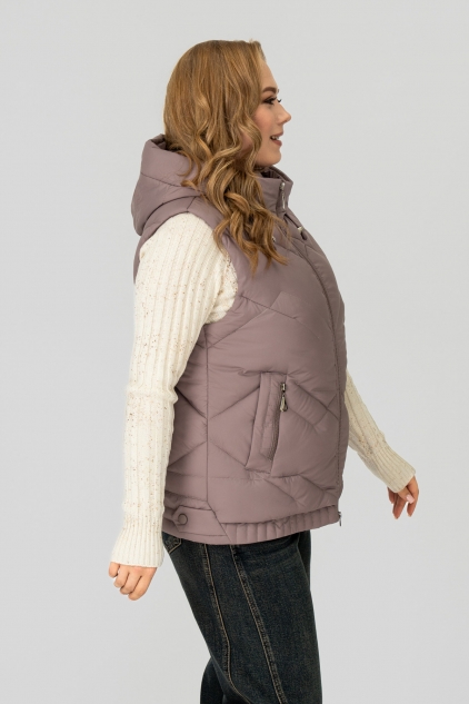 Жилет з пухом Маргарита